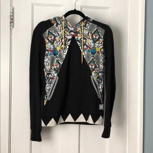 Hellz sweatshirt Natural Born Badass Hoodie